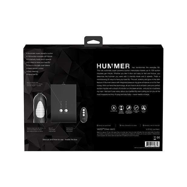 VeDO - Hummer Transform Your BJ Masturbator (Just Black) VD1095 CherryAffairs