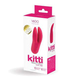 VeDO - Kitti Rechargeable Dual Clit Massager (Foxy Pink) VD1119 CherryAffairs