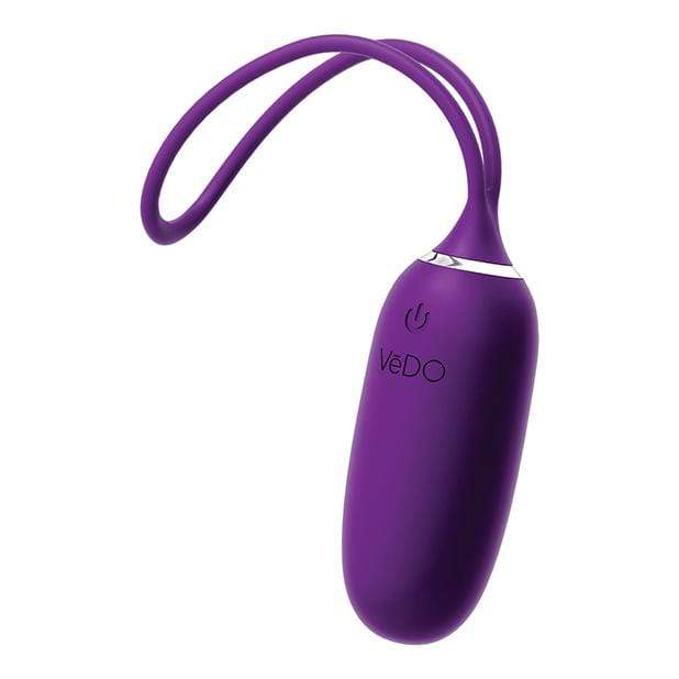 VeDO - Kiwi Remote Control Rechargeable Egg Vibrator (Deep Purple)    Wireless Remote Control Egg (Vibration) Rechargeable