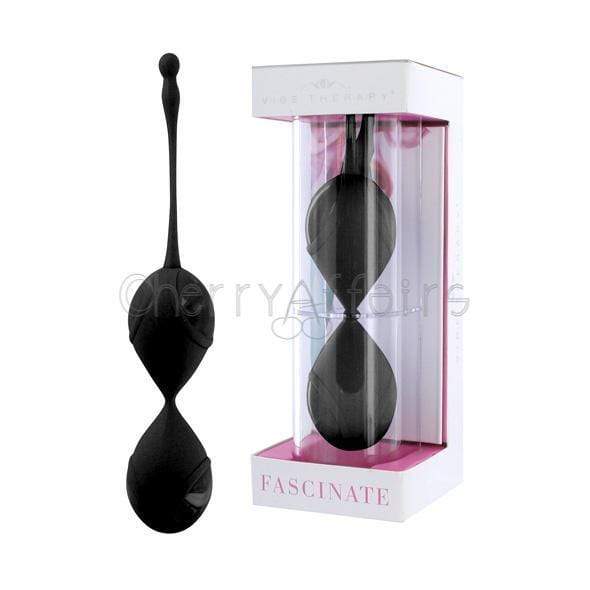 Vibe Therapy - Fascinate Kegel Balls (Black) VT1010 CherryAffairs