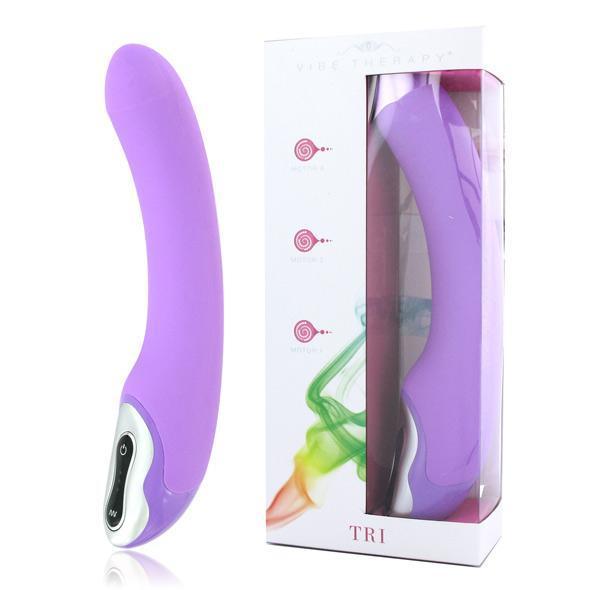 Vibe Therapy - Tri Vibrator (Purple) VT1034 CherryAffairs