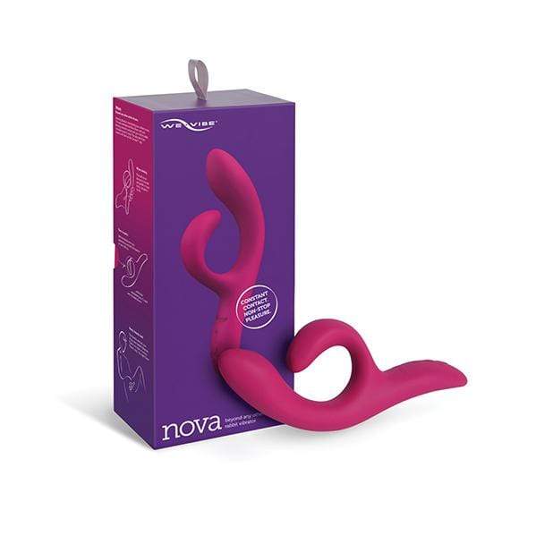 We-Vibe - Nova 2 App-Controlled Flexible Rabbit Vibrator (Fuchsia) WEV1042 CherryAffairs