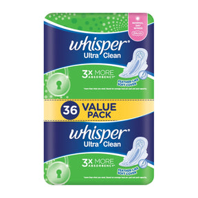 Whisper - Ultra Regular Flow Wing 36's - CherryAffairs.sg