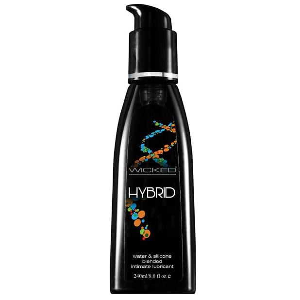 Wicked - Sensual Care Hybrid Water and Silicone Blended Intimate Lubricant 8 oz WK1027 CherryAffairs