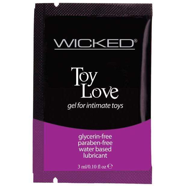 Wicked - Toy Love Water Based Lubricant 3 ml (Lube) WK1007 CherryAffairs
