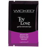 Wicked - Toy Love Water Based Lubricant 3 ml (Lube) WK1007 CherryAffairs