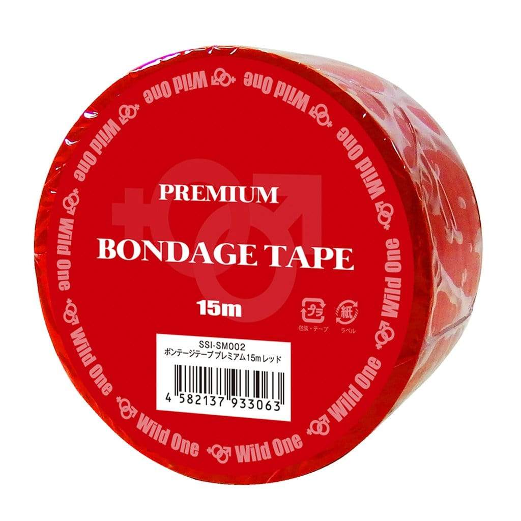 Wild One - Premium BDSM Bondage Tape 15m (Red) WO1011 CherryAffairs