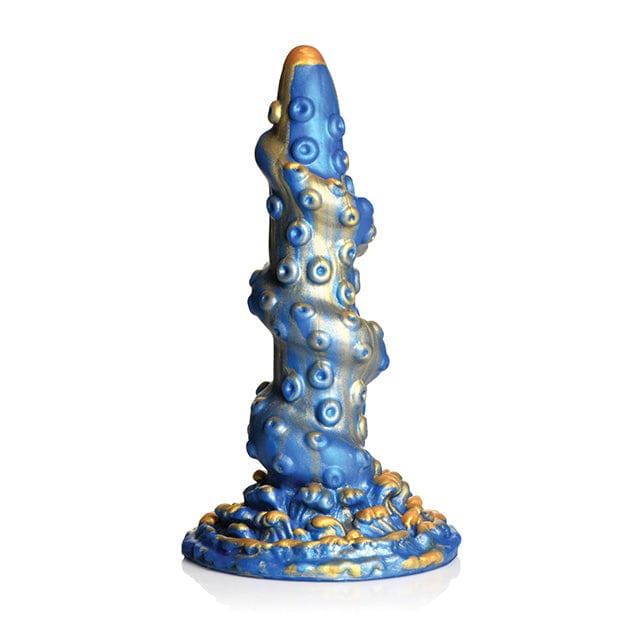 XR - Creature Cocks Lord Kraken Tentacled Silicone Dildo (Blue)    Non Realistic Dildo with suction cup (Non Vibration)