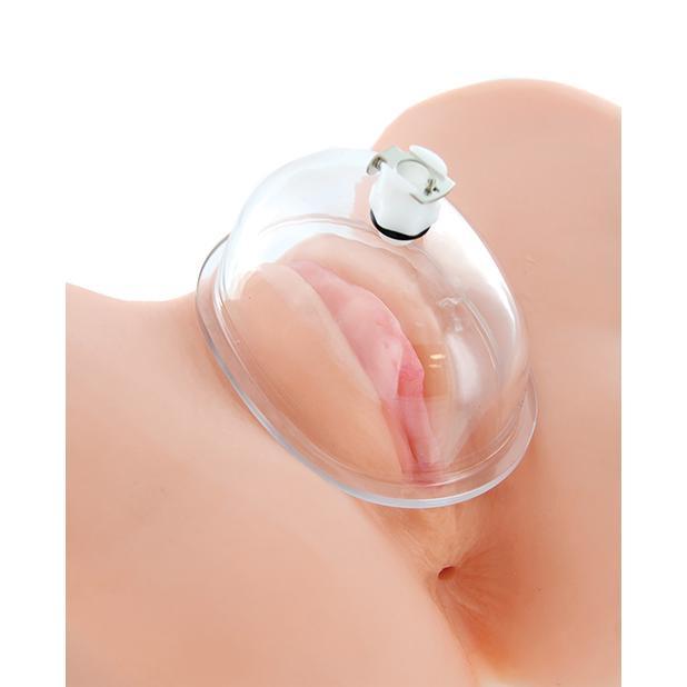 XR - Size Matters 3.8" Vaginal Pumping Cup Attachment Small (Clear) XR1038 CherryAffairs