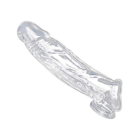 XR - Size Matters Realistic Penis Enhancer and Ball Stretcher (Clear) XR1036 CherryAffairs