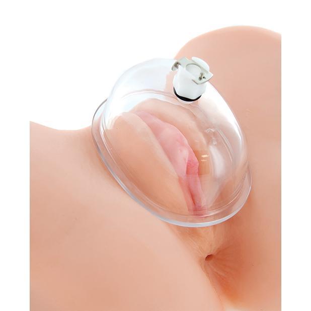 XR - Size Matters Vaginal 5" Pumping Cup Attachment Large (Clear) XR1037 CherryAffairs