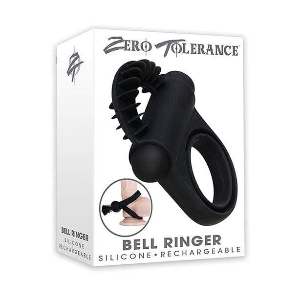 Zero Tolerance - Bell Ringer Vibrating Cock Ring (Black) ZR1012 CherryAffairs