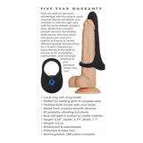 Zero Tolerance - Cock Armor Vibrating Rechargeable Cock Ring Sleeve (Black) ZR1013 CherryAffairs