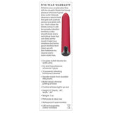 Zero Tolerance - Diablo Bullet Vibrator (Red) ZR1010 CherryAffairs