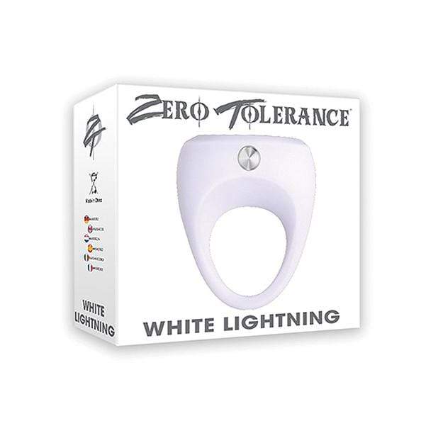 Zero Tolerance - White Lighting Vibrating Cock Ring (White) ZR1006 CherryAffairs