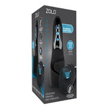 Zolo - Edgemaster Squeezable Vibrating Masturbator (Black) ZOL1012 CherryAffairs